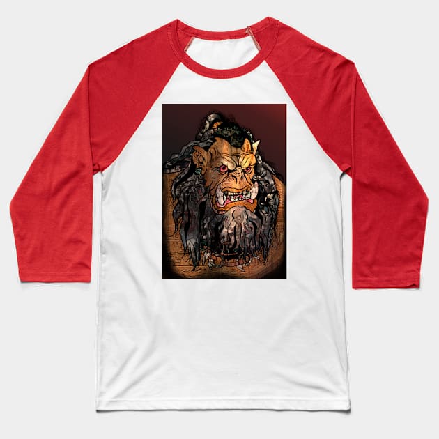 Orc Baseball T-Shirt by BLZBob